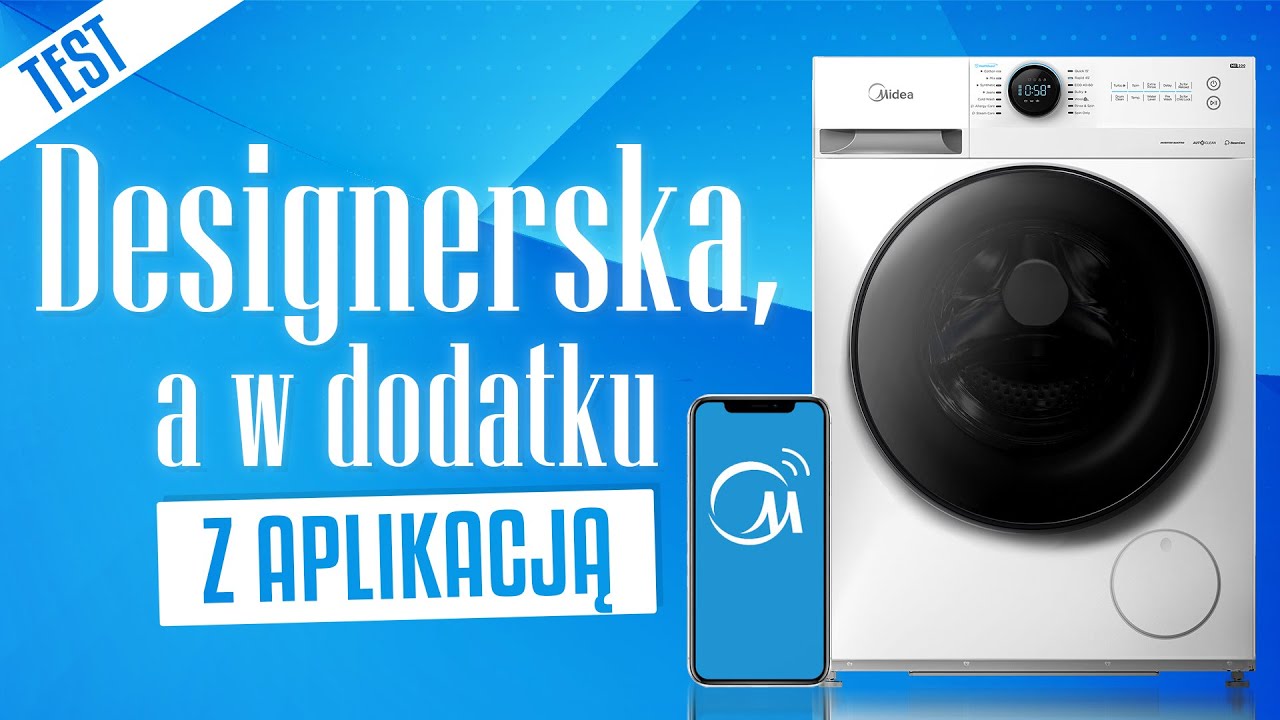 TEST pralki Midea MF200W90WB - Aplikacja to wygoda