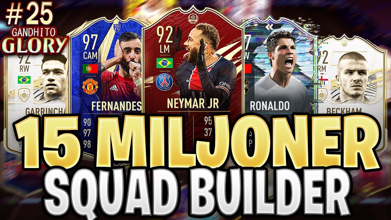 MITT NYA LAG FÖR 15 MILJONER COINS!! RÖD NEYMAR & 2 TOTY! | GANDHI TO GLORY #25 - FIFA 21 PÅ SVENSKA