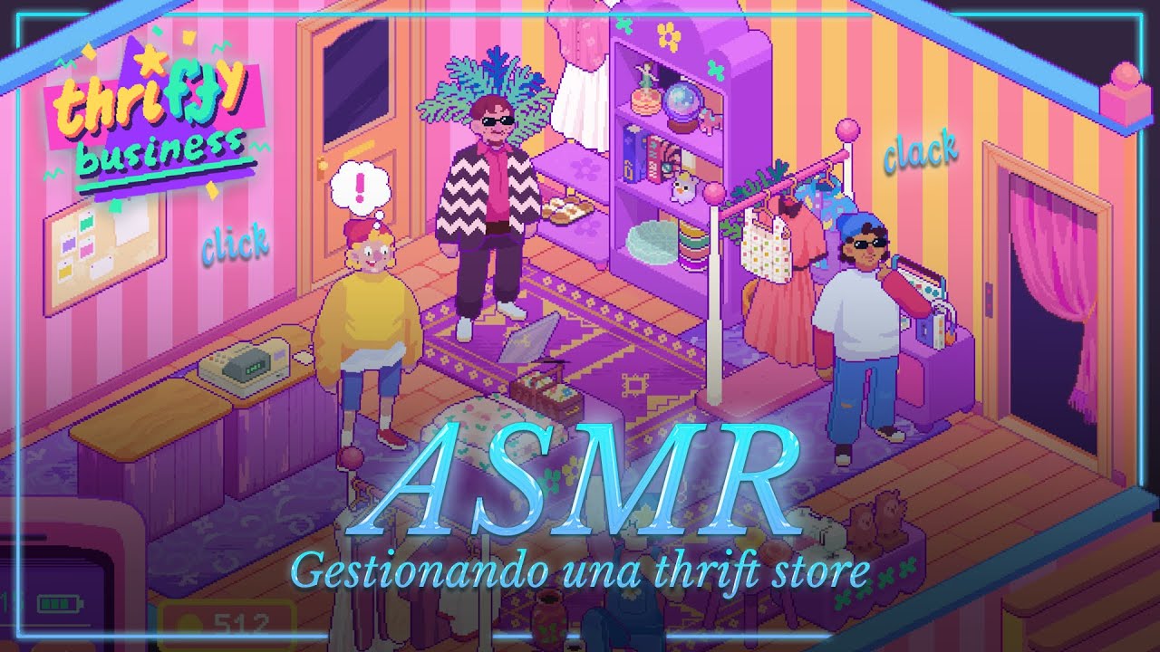ASMR ✧ ¿Nos relajamos en esta tienda de segunda mano? ♻️ Thrifty Business
