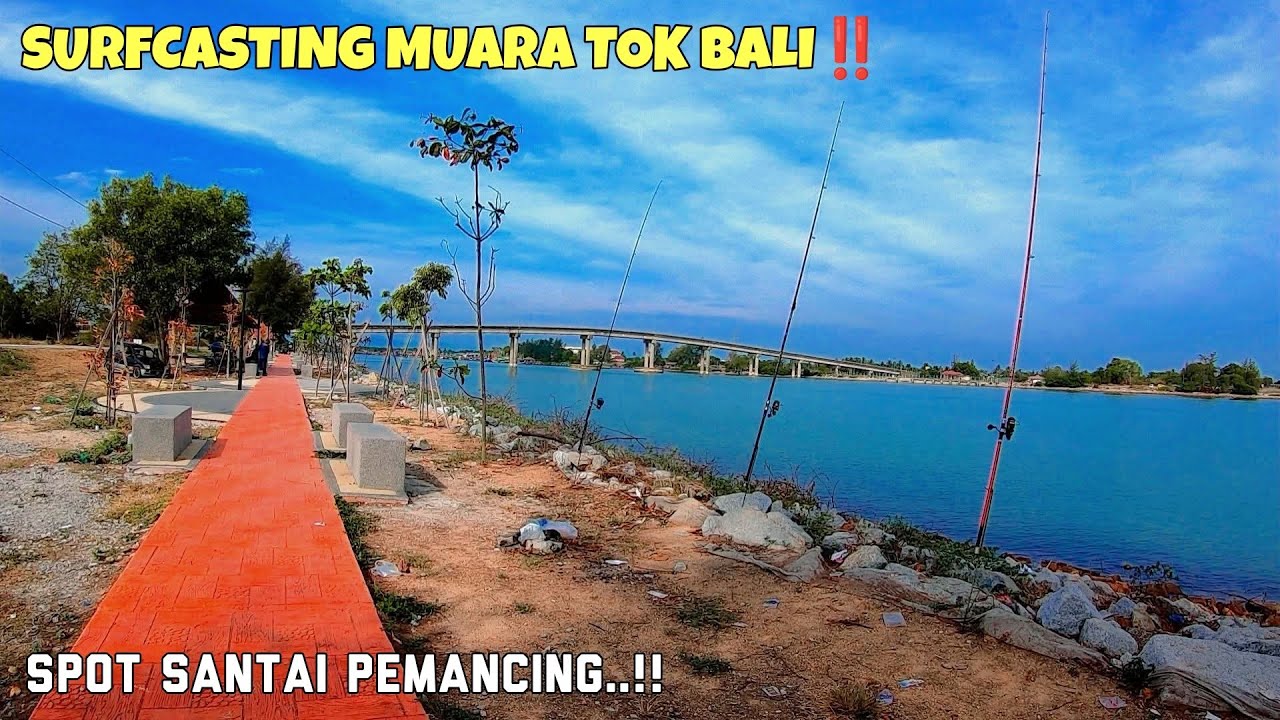 Surfcasting muara Dan pantai | bulan puasa bukan penghalang untuk mancing‼️