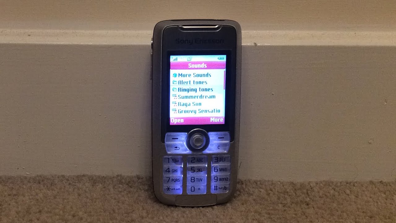 Nokia 2630 Ringtones on Sony Ericsson K700