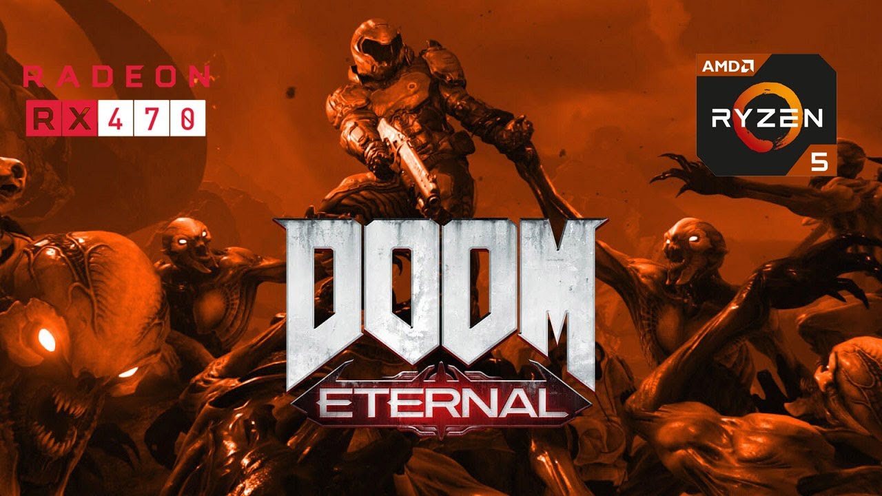 DOOM Eternal - RX 470 - Ryzen 5 2600 - FPS Test