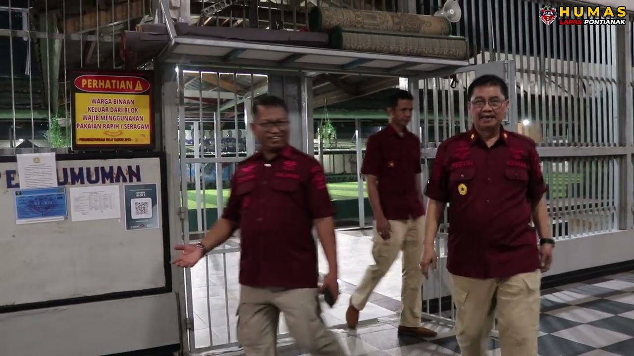 Pastikan Keamanan Lapas Rutan Seluruh Kalbar : Razia 