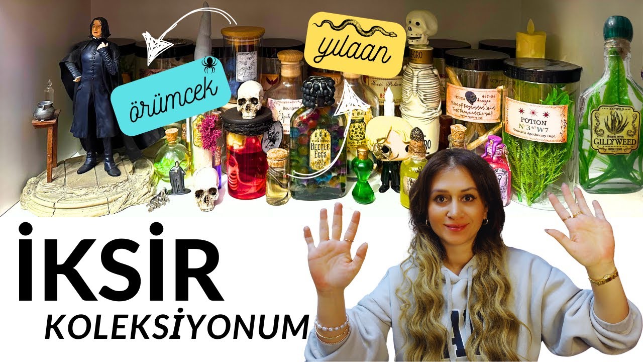 Harry Potter Koleksiyonumdaki En Tuhaf İksirleri Gördünüz mü?