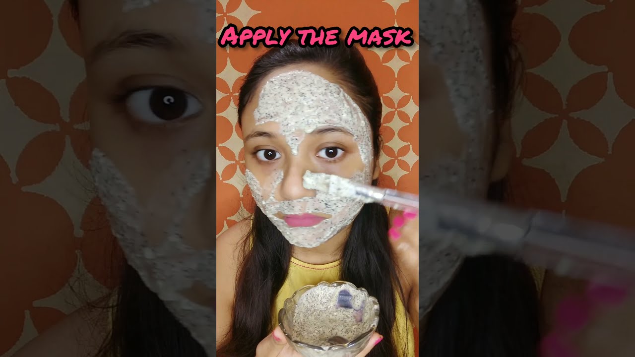 Anti Ageing Green Tea Face Mask #youtubeshorts #shorts