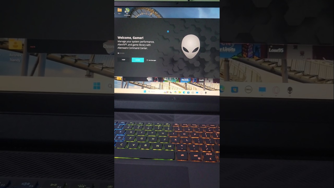 How to configure | Dell G15 5530 4 zone RGB 💥🔥#shorts #dell #gaminglaptop #rgb