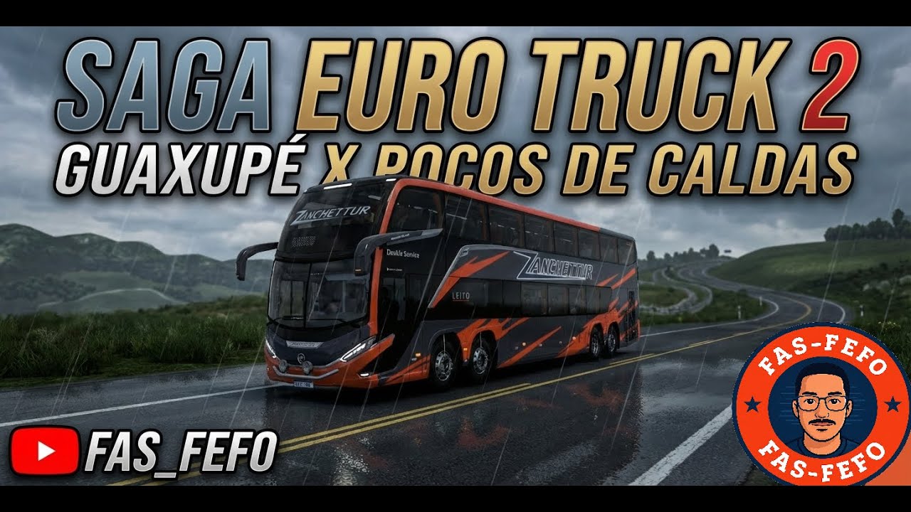 FAS_FEFO NA ESTRADA: DE GUAXUPÉ A POÇOS DE CALDAS COM O NOVO G8! (MAPA EAA)
