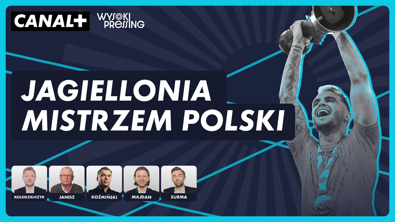 JAGIELLONIA MISTRZEM POLSKI! ZA NAMI FINISZ PKO BP EKSTRAKLASY! | WYSOKI PRESSING LIVE OD 9:30
