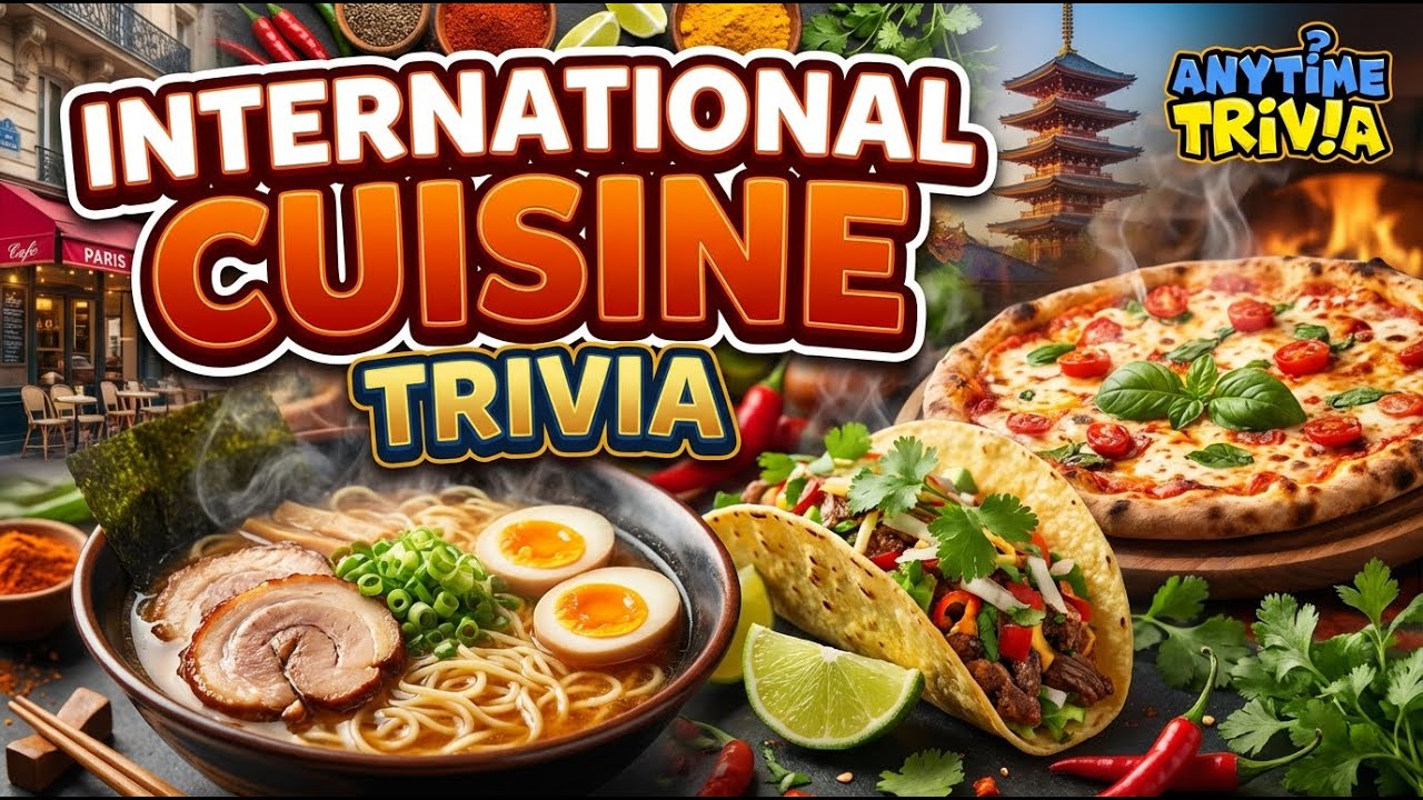 Challenge Your Taste Buds: 10 International Cuisine Trivia Questions That Will Stun You!