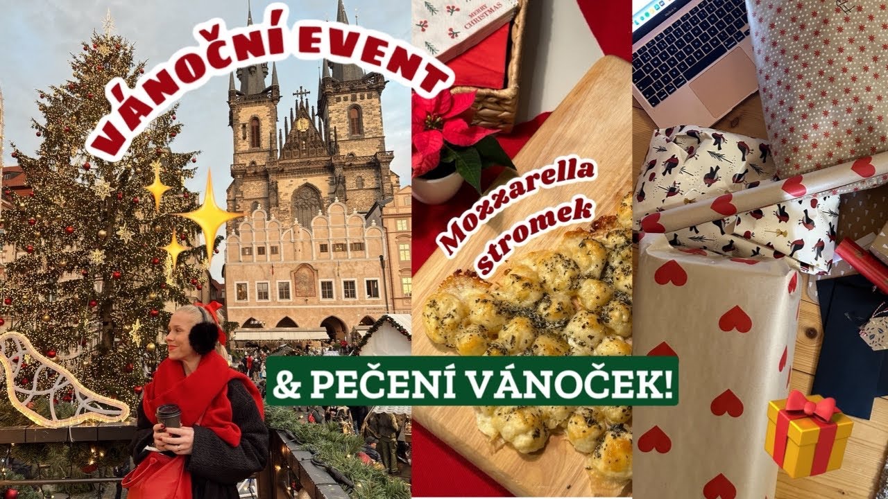 Vánoční EVENT & pečení VÁNOČEK / VLOGMAS #5