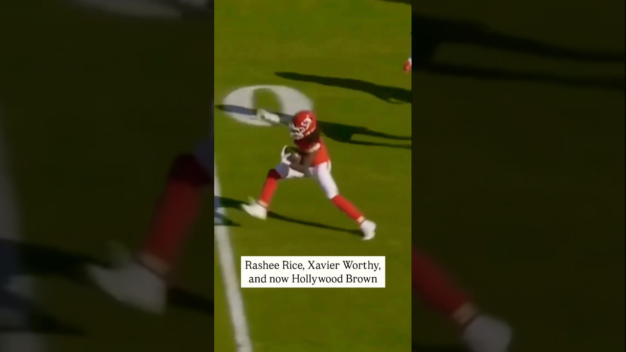 There's only one thing higher than the Chiefs potential! #shorts #chiefs #hollywoodbrown