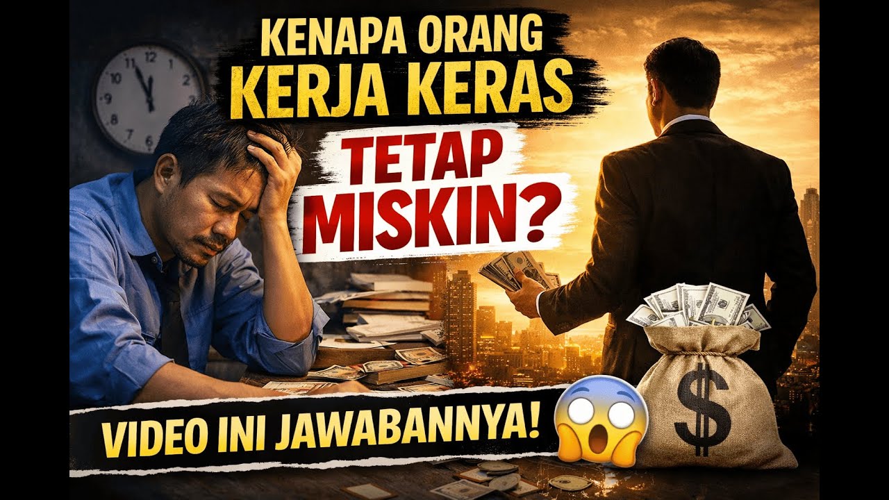 Kenapa Orang Kerja Keras Tetap Miskin? Video Ini Jawabannya