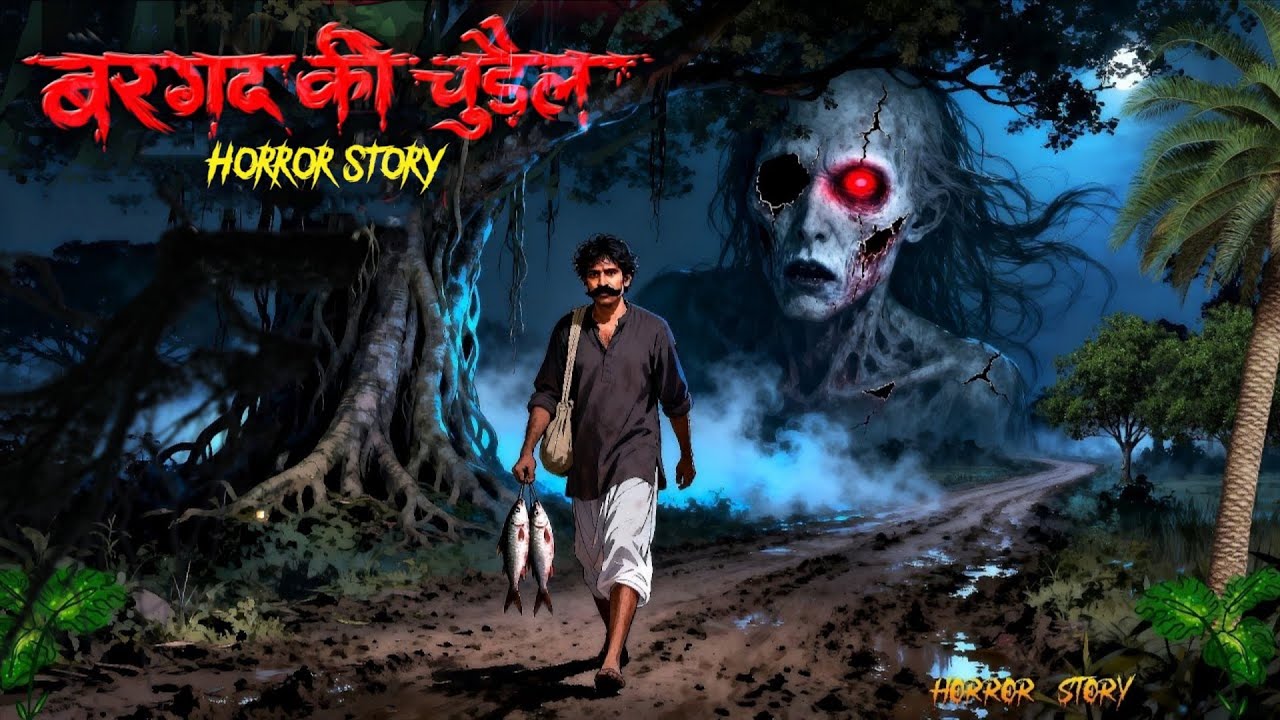 बरगद की चुडेल Horror  Cartoon Story In Hindi ll #horror #cartoon #animation #viralvideo 