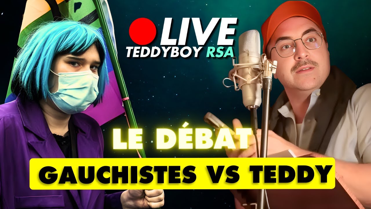 🔴 DÉBAT : Teddyboy contre les gauchistes (en direct)