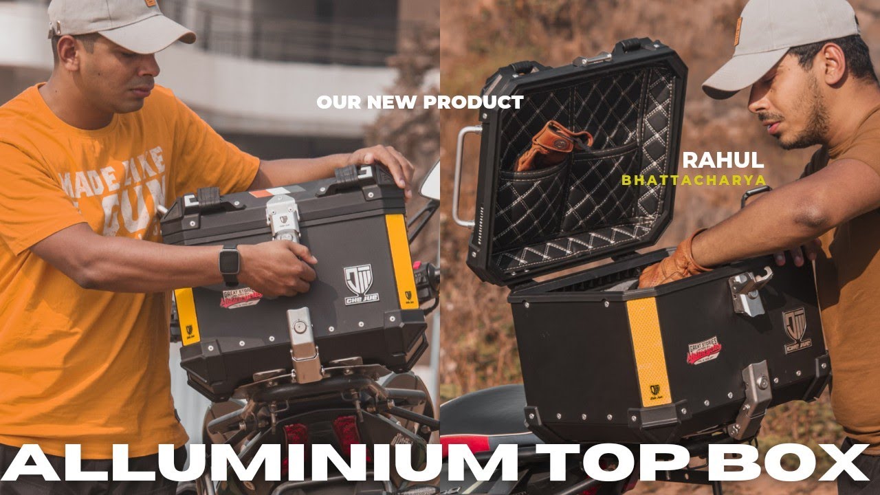 Finally  Alluminium/Metal Top Box | Our New Product🔥