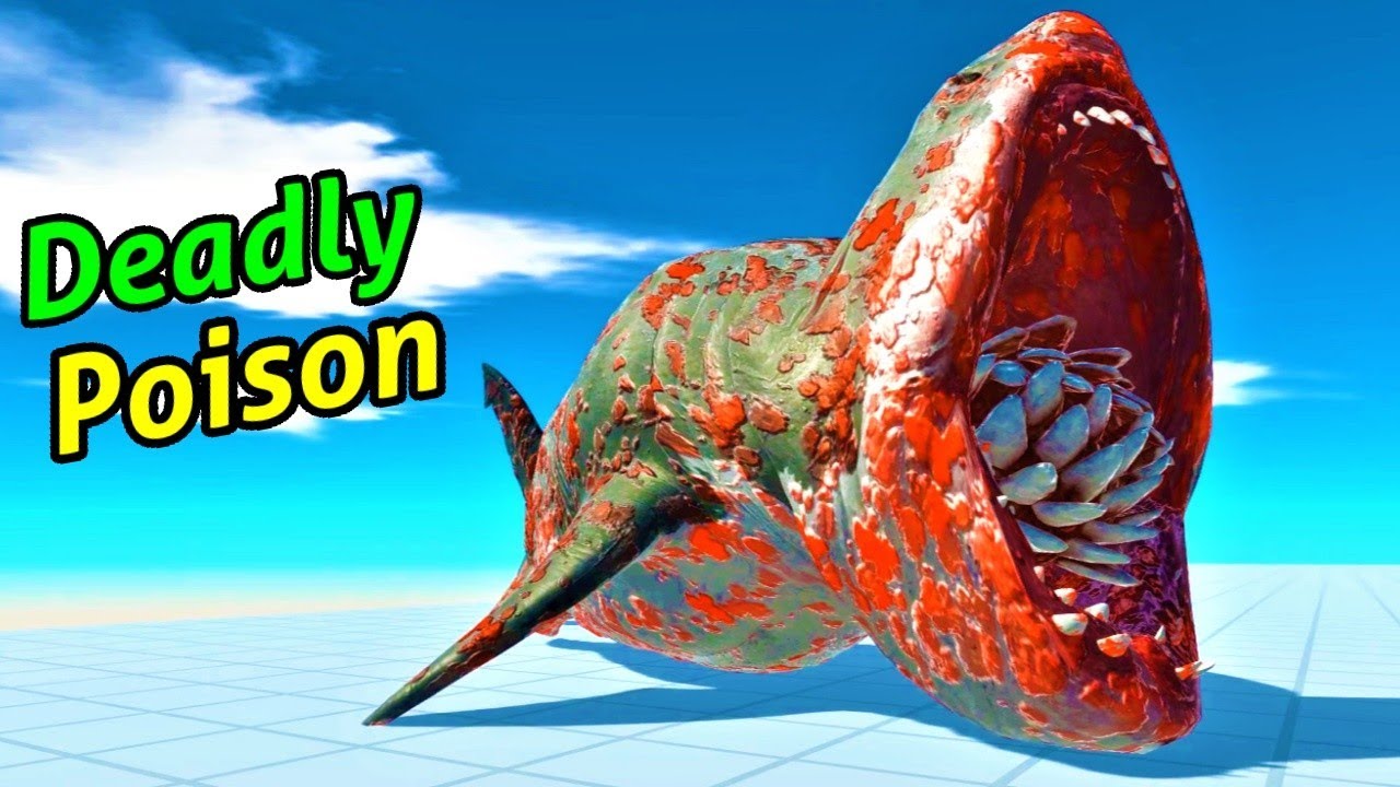 Team poison units vs boss and mini boss ARBS animal revolt battle simulator