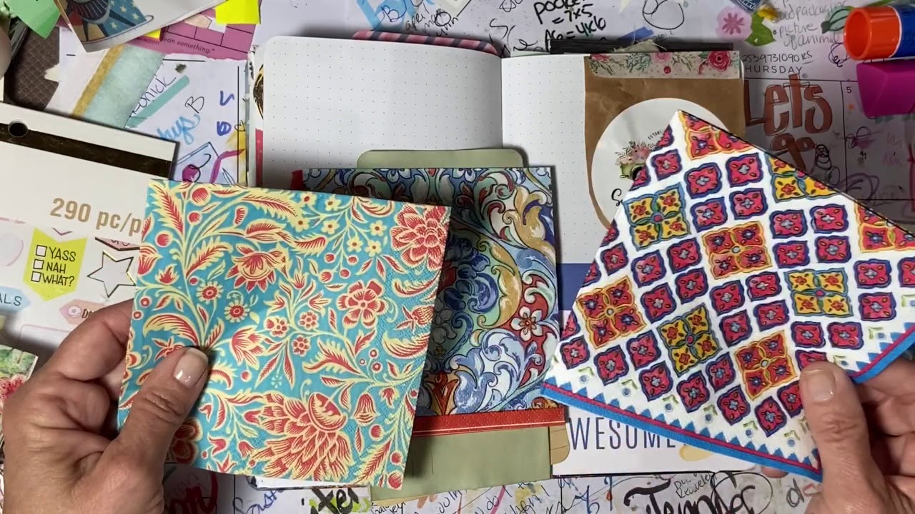 Journal with me - catching up in my fauxbonichi/  creative daily journal