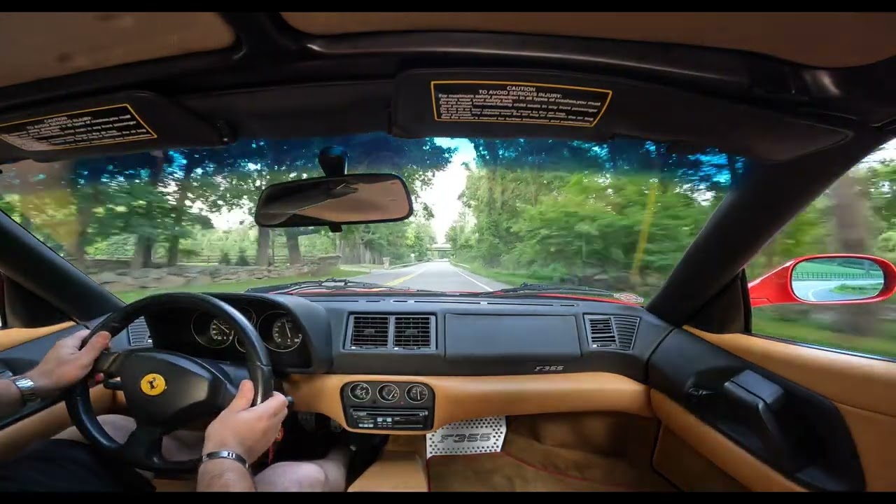 1995 Ferrari F355 GTS test drive!