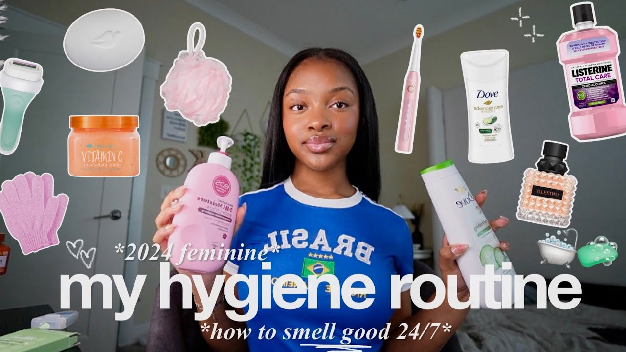 MY HYGIENE ROUTINE 🛀🧼 | *tips on smelling good 24/7* bodycare, hair,  skin, etc