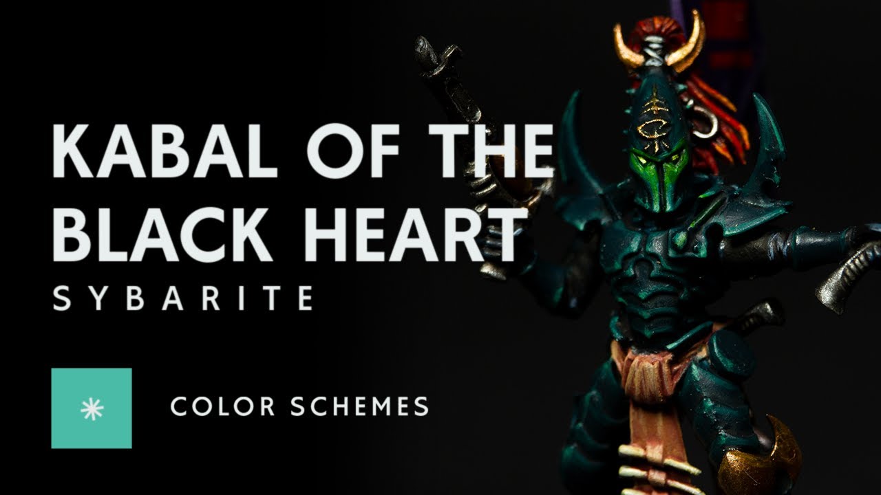 Kabal of the Black Heart Sybarite | Color Schemes