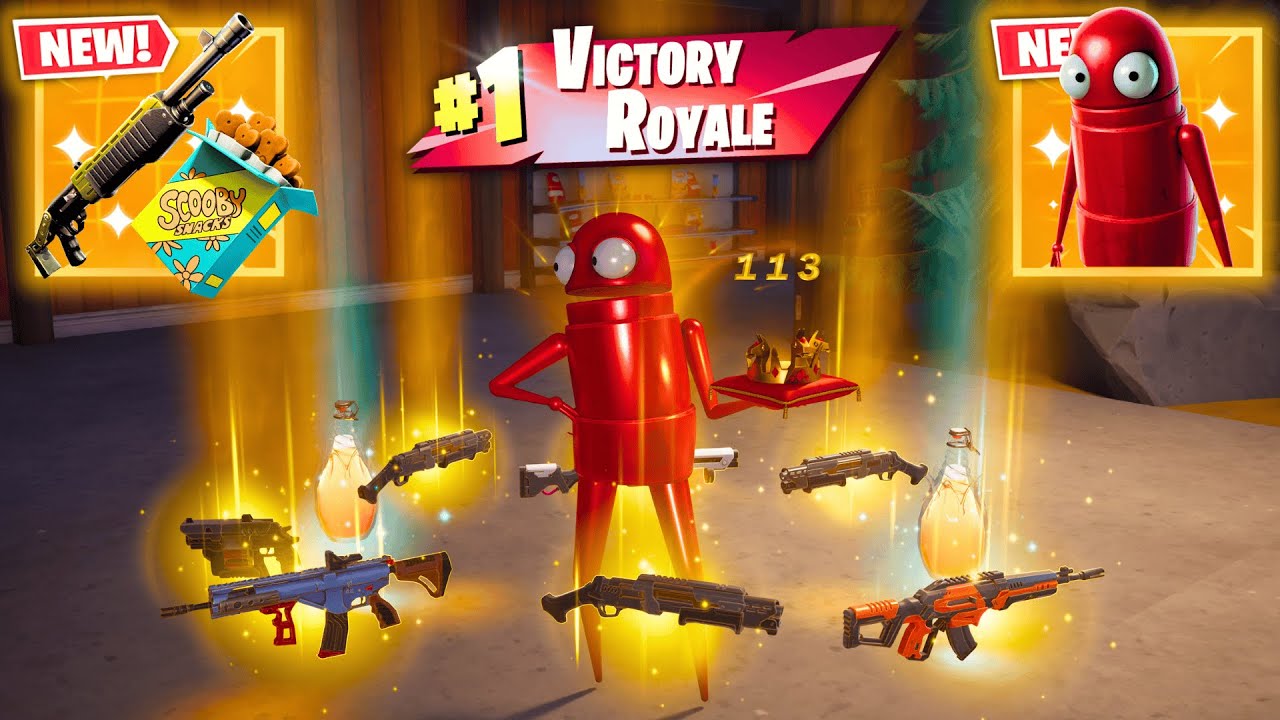 ALL MYTHIC AND EXOTIC GUNS IN FORTNITE (NEW! Fortnite Chapter 6 Season 4)