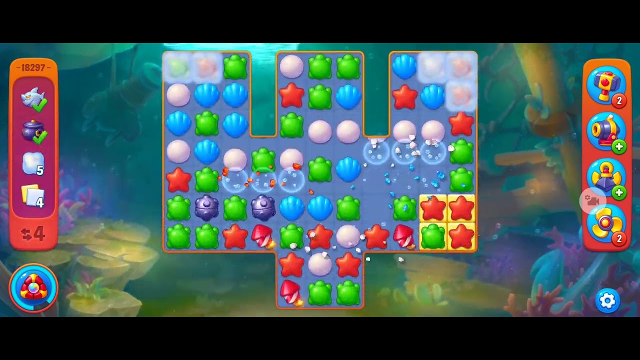 Fishdom Lv18297 (フィッシュダム　レベル18297)