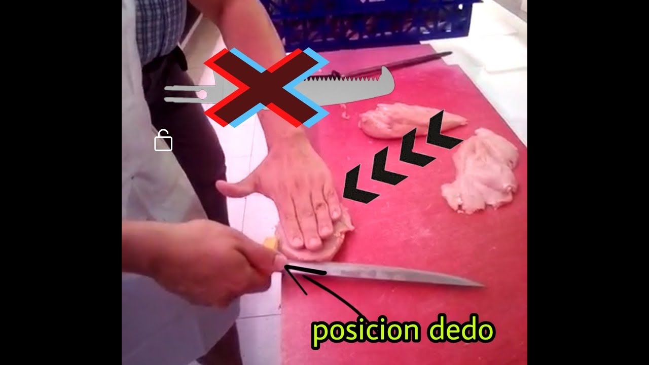 Fileteado de pechugas paso a paso El taller del carnicero  Como obtener filetes perfectos