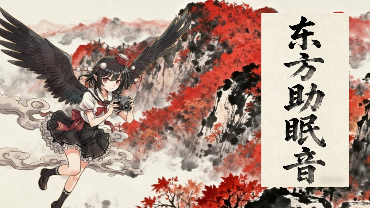 【東方】秋の夜長の必ず眠れる東方ピアノ vol.2 | 50分 | 睡眠用 | 勉強用 | 作業用