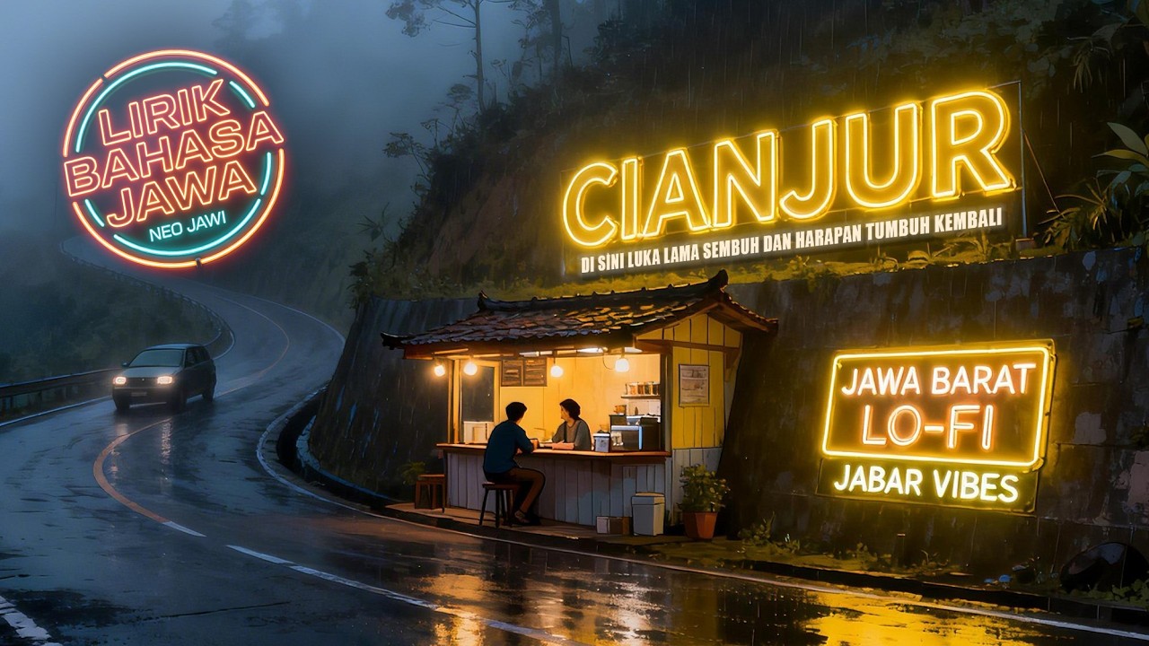 PUNCAK (CIANJUR): Rindu di Ketinggian ☕ Lo-Fi R&B Lirik Jawa | Neo Jawi Vol. 3