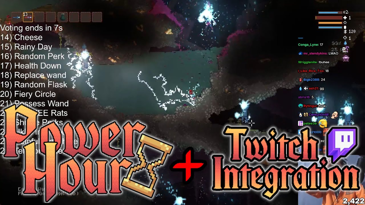 DunkOrSlam plays Noita Power Hour Twitch Integration [01/23/2026]