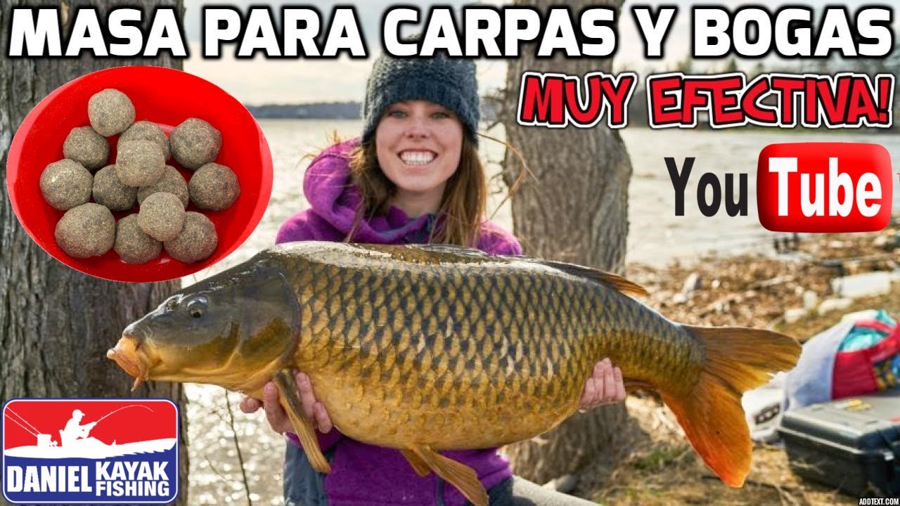 MASA PICANTE - 100% Efectiva para pescar Carpas y Bogas | Pasta para pescar Carpas | Carpfishing