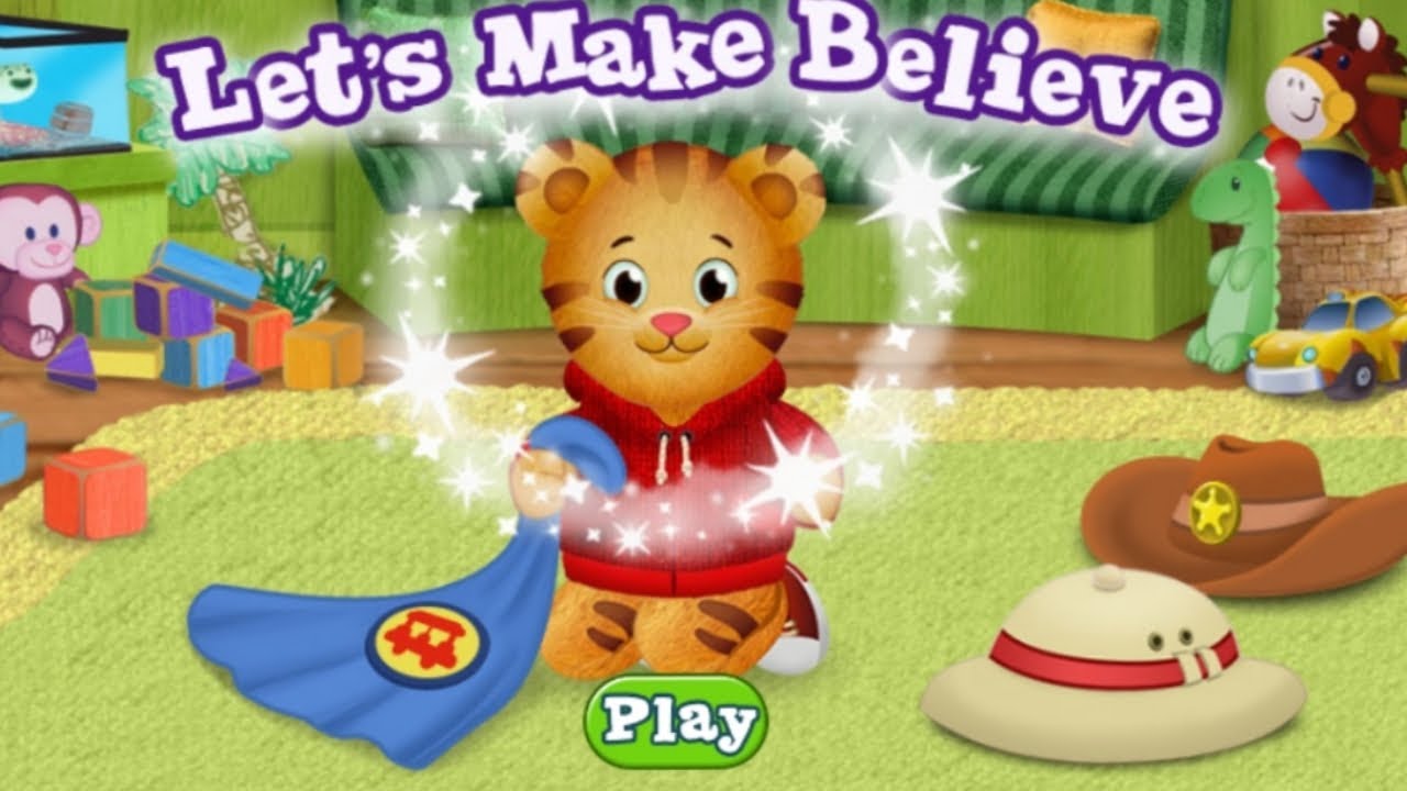 Daniel Tiger's Neighborhood: Lets Make Believe - Children love tigers. | How to Play
