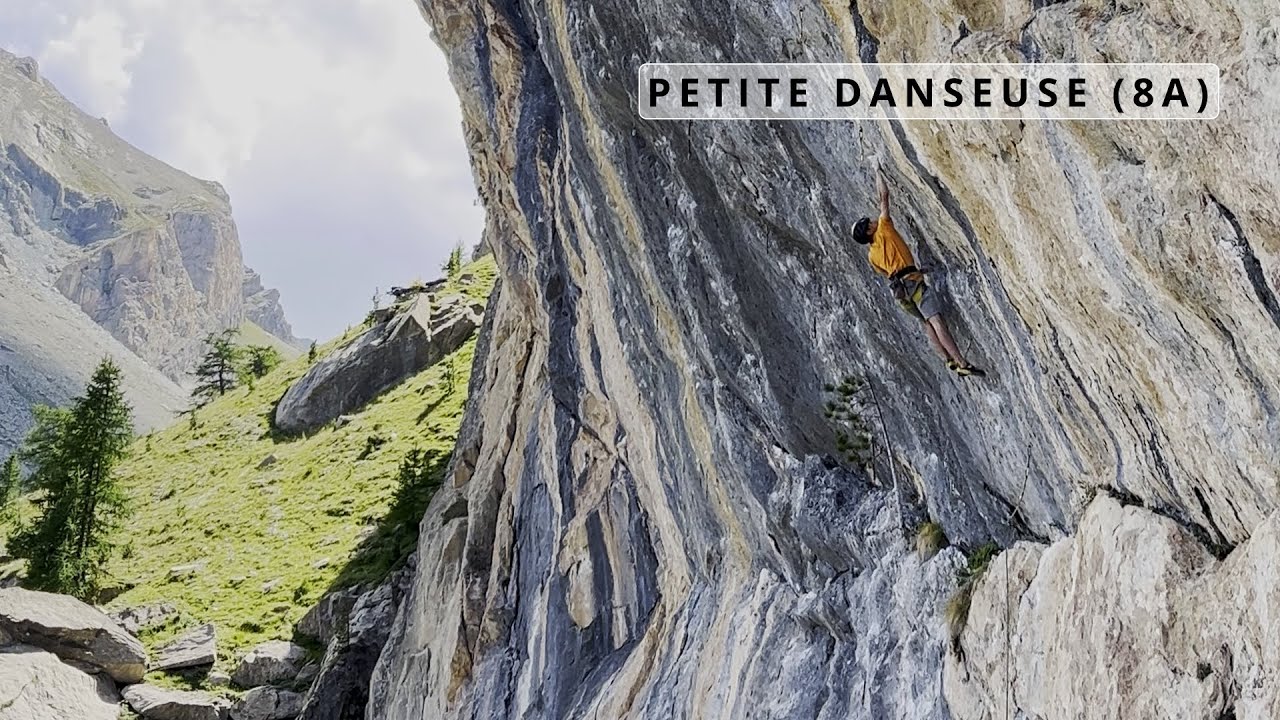 La Saume, Ceillac - Petite Danseuse (8a) Uncut video
