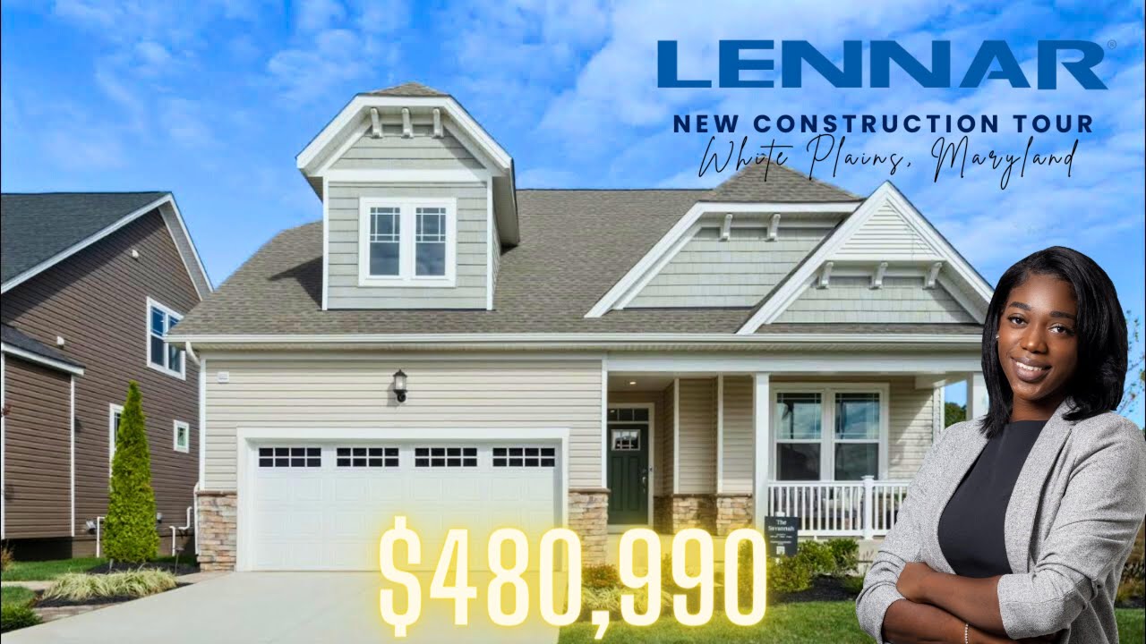 Lennar 55+ New Community Savannah Model Tour, White Plains Maryland