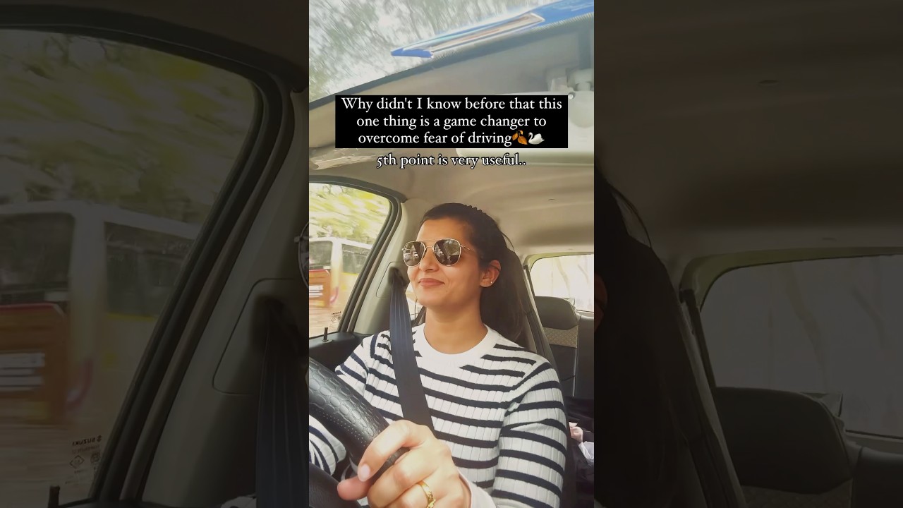 Overcoming my fear of driving&hellip;🚗 #drivingconfidence #drivingtips #overcomefear #shorts #learntodrive