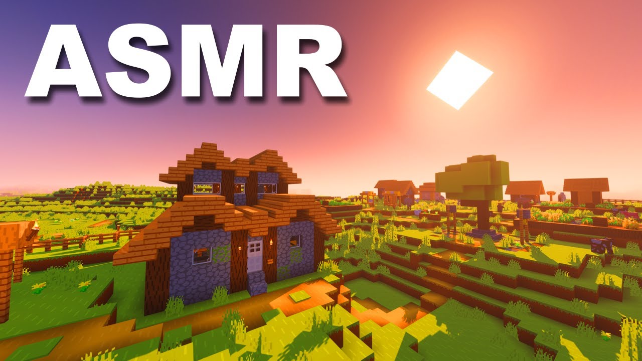 ASMR GAMING MINECRAFT SURVIVAL KEYBOARD SOUNDS