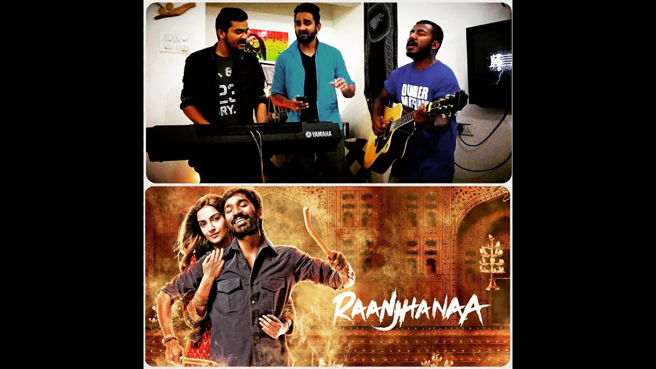Raanjhanaa Title Song Cover | Alankar Chavan - Yogesh - Hemender - Bare Notes