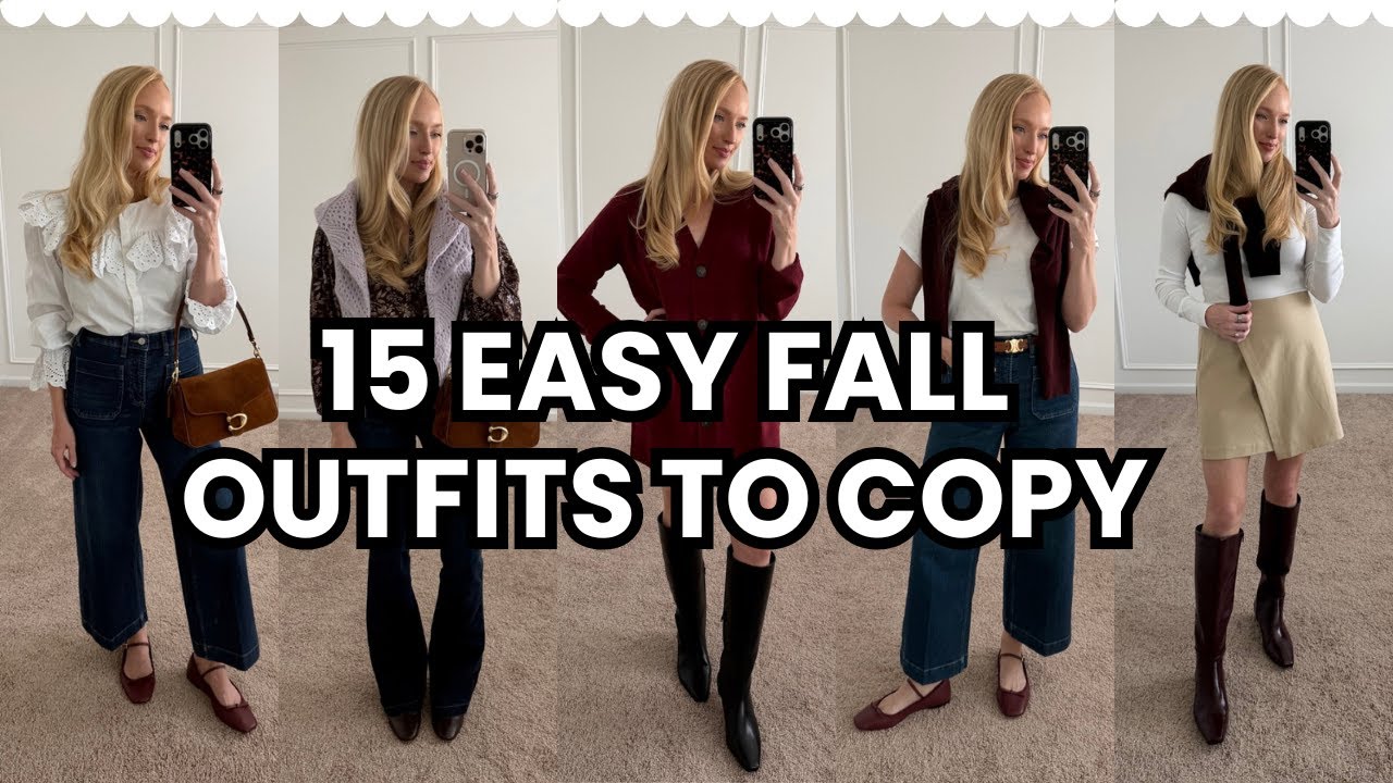 15 идей осенних нарядов для подражания &mdash; новинки осенней моды от Walmart, LOFT, Spanx Jeans и Quince