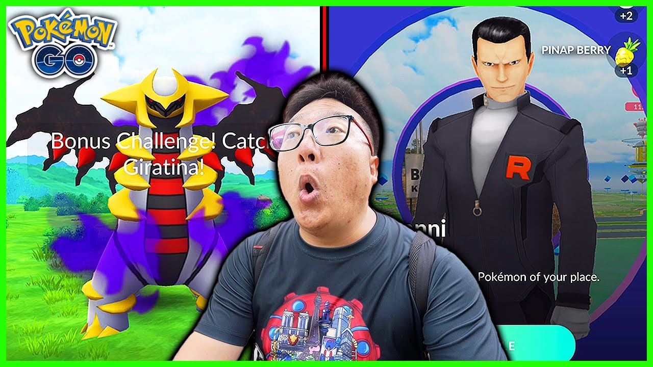 I Caught Shadow Giratina After Defeating Giovanni, AND… - Pokemon GO