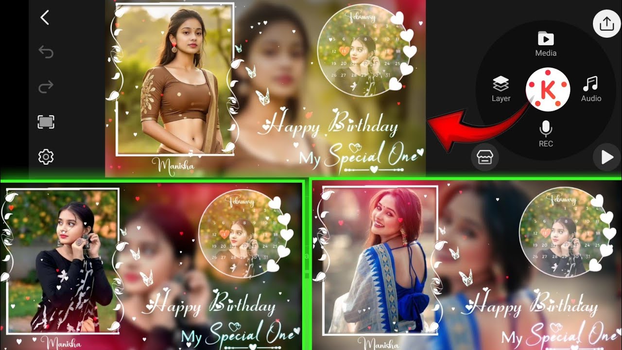 KineMaster Se Happy Birthday Status Video Kaise Banaye | Birthday Status Editing Hindi 2026