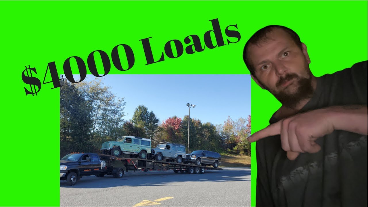 How to book cars to haul, $4000 load on 3 cars. (2.26 ALL MILES)