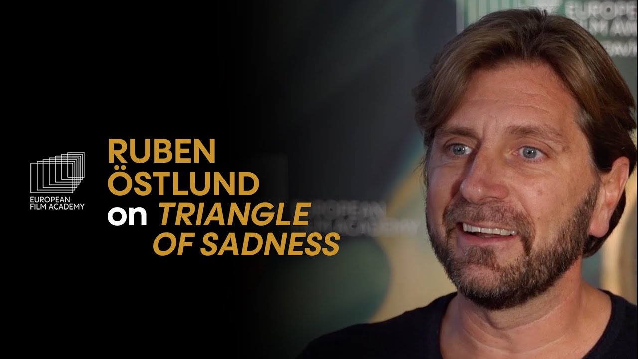 Ruben &Ouml;stlund - Interview at the European Film Awards