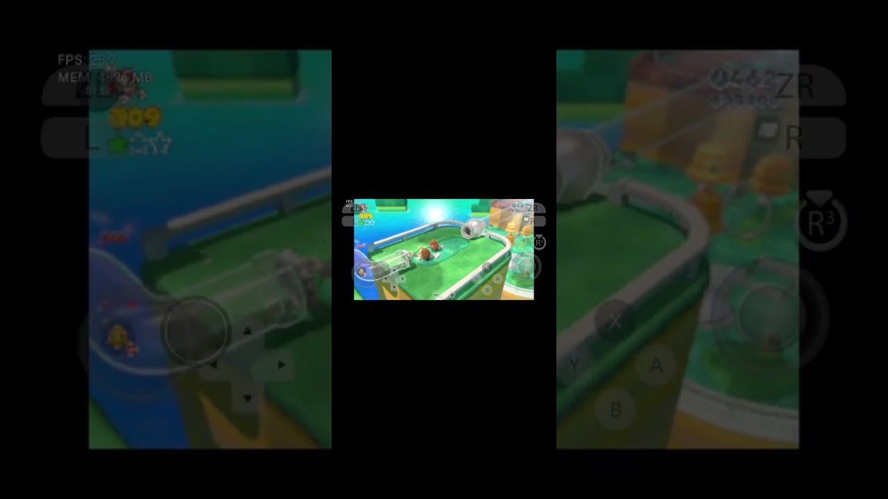 SUPER MARIO 3D WORLD YUZU EMU (REALME C61) 40 FPS YouTube bad graphics lol)