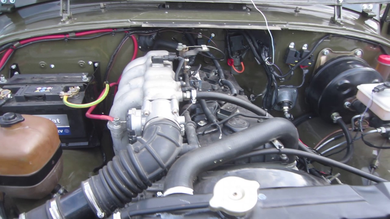 UAZ 469B - UAZ HUNTER ENGINE walk around [ TARMOT 4x4 ]