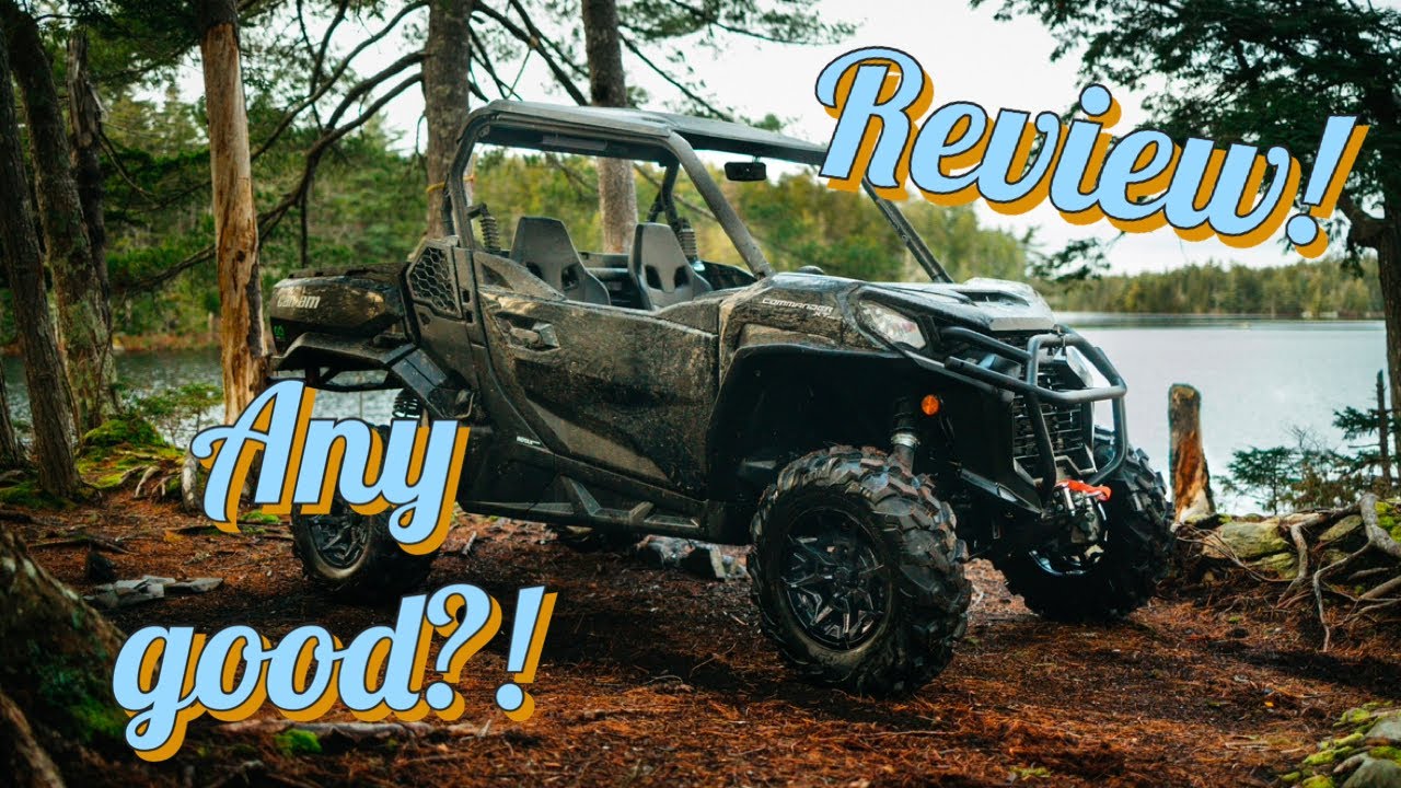 First review of the 2023 CanAm Commander 700 XT + bonus riding clips