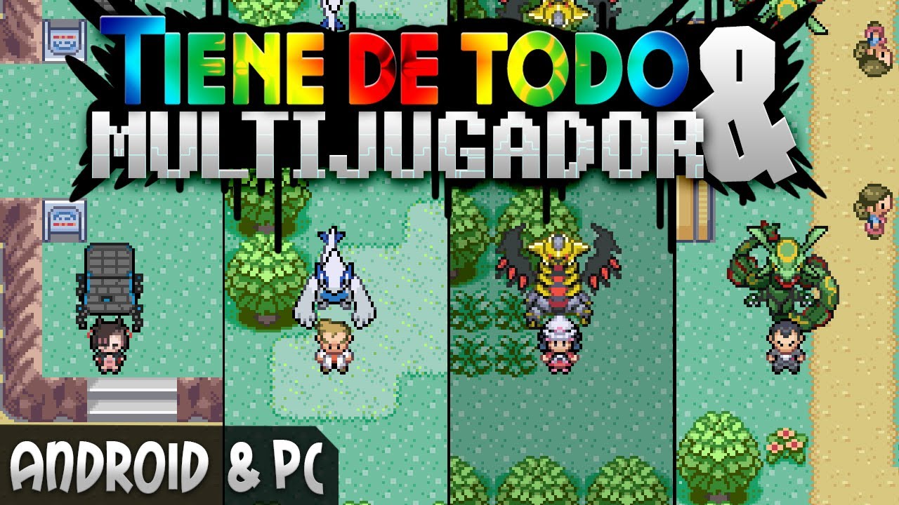 &iexcl;Este JUEGO De POKEMON ESMERALDA GBA ACTUALIZADO Tiene De TODO! & Los Puedes JUGAR En MultiJugador
