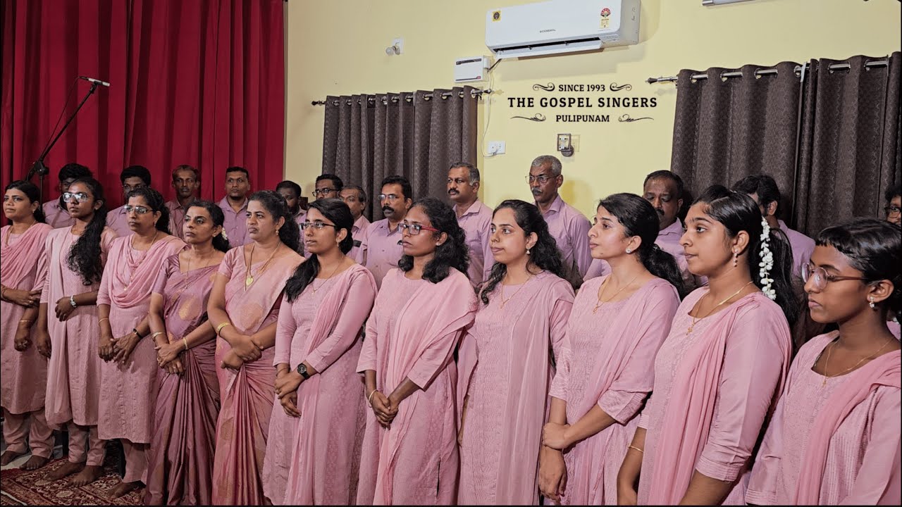 When Peace like a River - The Gospel Singers, Pulipunam | Horatio G. Spafford | Philip P. Bliss