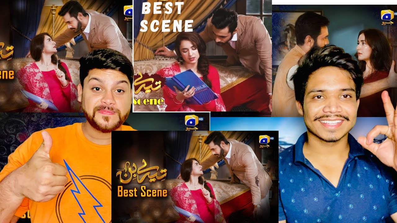🇮🇳 Indian Reaction OnTere Bin Romantic Scene 😍❤️ | Wahaj Ali | Yumna Zaidi | Zain Raja Reaction
