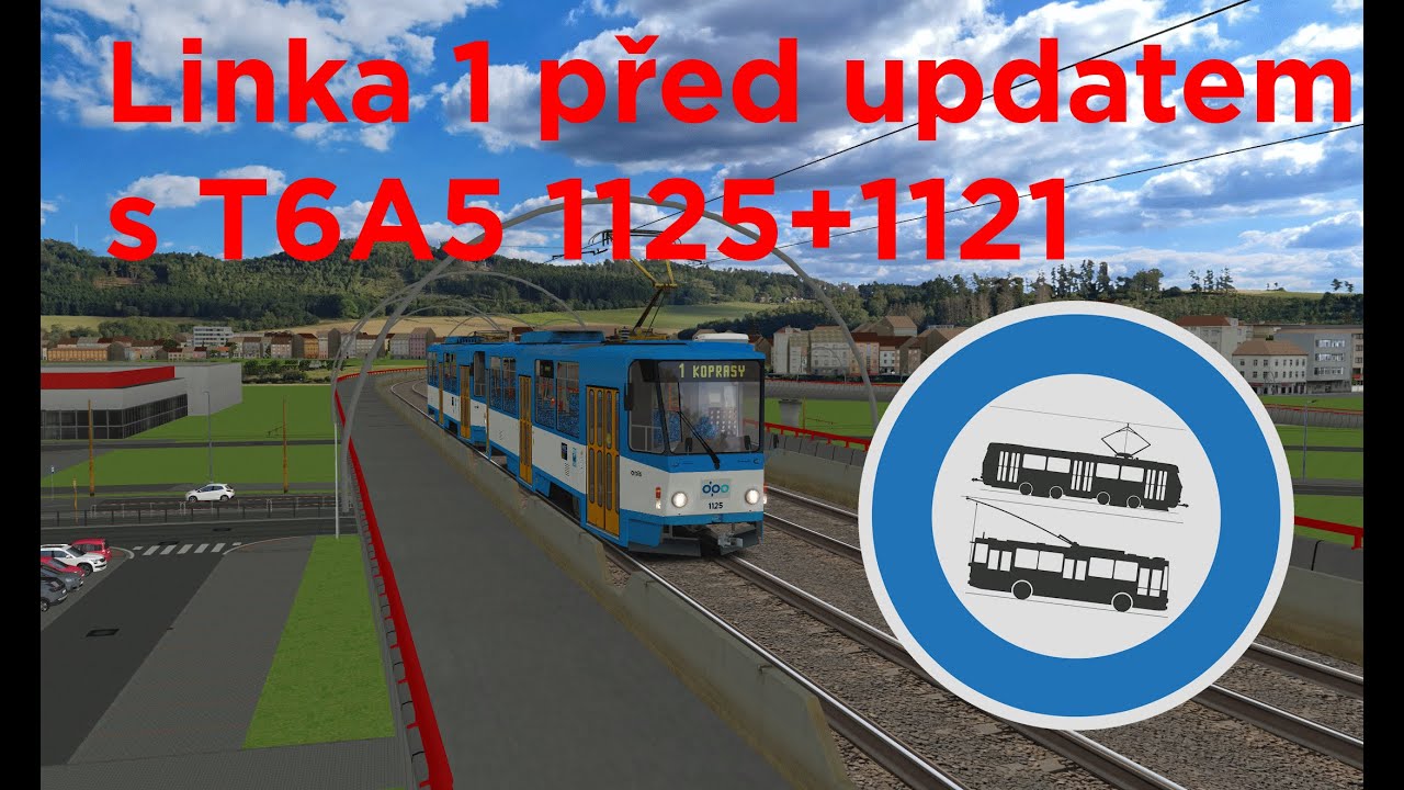 Kolečko na lince 1 před updatem s T6A5 1125+1121|Simt simulator