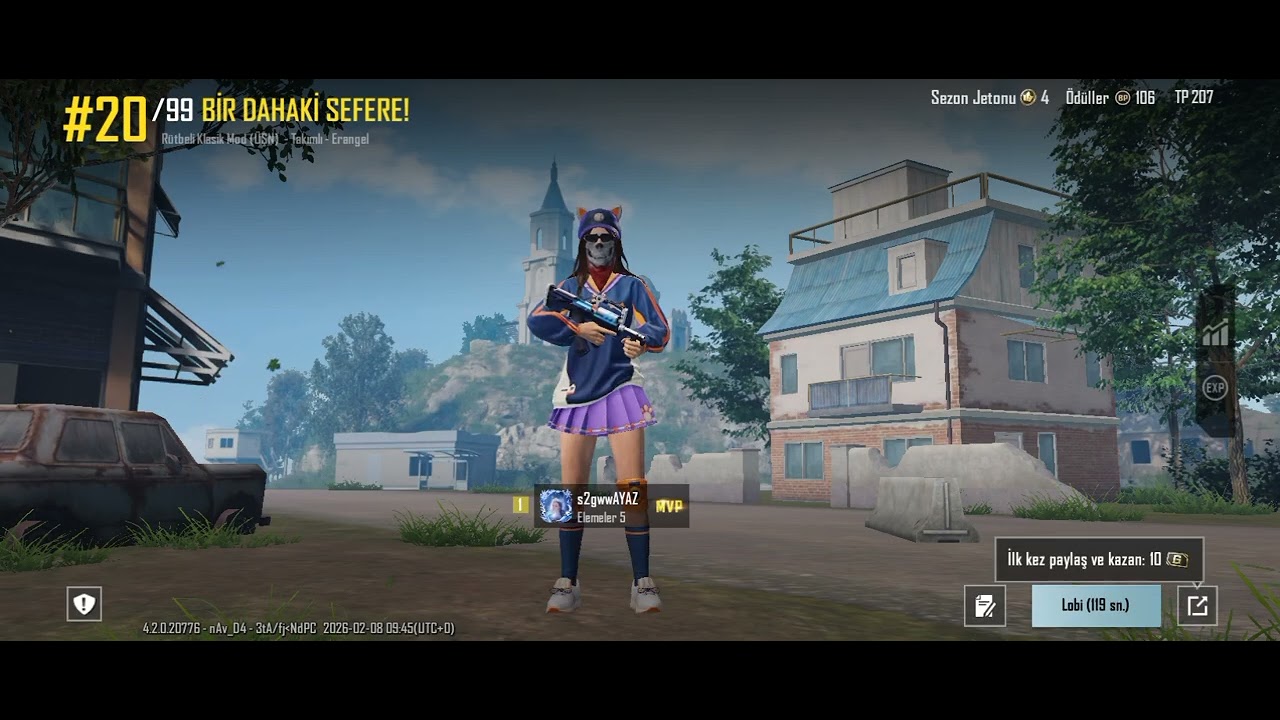 PUBG GENE AYNI😀